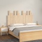 vidaXL Wand-Kopfteil 127,5x3x80 cm Massivholz Kiefer