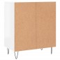 vidaXL Sideboard Hochglanz-Weiß 60x35x70 cm Holzwerkstoff vidaXL Sideboard Hochglanz-Weiß 60x35x70 cm Holzwerkstoff