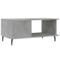 vidaXL Couchtisch Betongrau 90x50x40 cm Holzwerkstoff vidaXL Couchtisch Betongrau 90x50x40 cm Holzwerkstoff