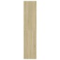 vidaXL Bücherregal/Raumteiler Sonoma-Eiche 80x30x135 cm Holzwerkstoff vidaXL Bücherregal/Raumteiler Sonoma-Eiche 80x30x135 cm Holzwerkstoff
