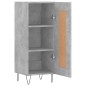 vidaXL Sideboard Betongrau 34,5x34x90 cm Holzwerkstoff vidaXL Sideboard Betongrau 34,5x34x90 cm Holzwerkstoff