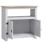 vidaXL TV-Schrank Mexiko-Stil Kiefernholz Grau 80x43x78 cm vidaXL TV-Schrank Mexiko-Stil Kiefernholz Grau 80x43x78 cm