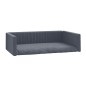 vidaXL Kofferraum-Hundebett Grau 70x45 cm Leinenoptik vidaXL Kofferraum-Hundebett Grau 70x45 cm Leinenoptik