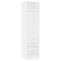 vidaXL Kleiderschrank Weiß 50x50x200 cm Holzwerkstoff vidaXL Kleiderschrank Weiß 50x50x200 cm Holzwerkstoff