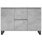 vidaXL Sideboard Betongrau 104x35x70 cm Holzwerkstoff vidaXL Sideboard Betongrau 104x35x70 cm Holzwerkstoff
