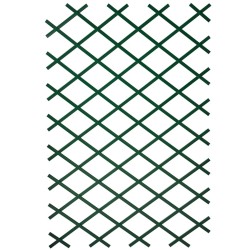 Nature Garten-Rankgitter 2 Stk. 100×200 cm PVC Grün