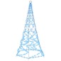 vidaXL LED-Weihnachtsbaum für Fahnenmast Blau 200 LEDs 180 cm vidaXL LED-Weihnachtsbaum für Fahnenmast Blau 200 LEDs 180 cm