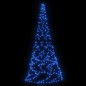 vidaXL LED-Weihnachtsbaum für Fahnenmast Blau 200 LEDs 180 cm vidaXL LED-Weihnachtsbaum für Fahnenmast Blau 200 LEDs 180 cm