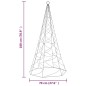vidaXL LED-Weihnachtsbaum für Fahnenmast Blau 200 LEDs 180 cm vidaXL LED-Weihnachtsbaum für Fahnenmast Blau 200 LEDs 180 cm