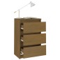 vidaXL Nachttisch Honigbraun 40x29,5x64 cm Massivholz Kiefer vidaXL Nachttisch Honigbraun 40x29,5x64 cm Massivholz Kiefer