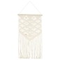 vidaXL Makramee Wandbehang 40x80 cm Baumwolle vidaXL Makramee Wandbehang 40x80 cm Baumwolle
