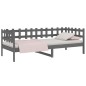 vidaXL Tagesbett Grau 80x200 cm Massivholz Kiefer vidaXL Tagesbett Grau 80x200 cm Massivholz Kiefer