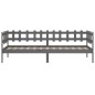 vidaXL Tagesbett Grau 80x200 cm Massivholz Kiefer vidaXL Tagesbett Grau 80x200 cm Massivholz Kiefer
