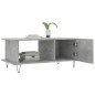 vidaXL Couchtisch Betongrau 90x50x40 cm Holzwerkstoff vidaXL Couchtisch Betongrau 90x50x40 cm Holzwerkstoff