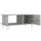 vidaXL Couchtisch Betongrau 90x50x40 cm Holzwerkstoff vidaXL Couchtisch Betongrau 90x50x40 cm Holzwerkstoff