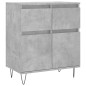 vidaXL Sideboard Betongrau 60x35x70 cm Holzwerkstoff vidaXL Sideboard Betongrau 60x35x70 cm Holzwerkstoff