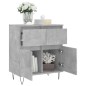 vidaXL Sideboard Betongrau 60x35x70 cm Holzwerkstoff vidaXL Sideboard Betongrau 60x35x70 cm Holzwerkstoff