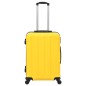 vidaXL Hartschalen-Trolley-Set 3 Stk. Gelb ABS vidaXL Hartschalen-Trolley-Set 3 Stk. Gelb ABS