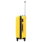 vidaXL Hartschalen-Trolley-Set 3 Stk. Gelb ABS vidaXL Hartschalen-Trolley-Set 3 Stk. Gelb ABS