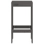 vidaXL Barhocker 2 Stk. Grau 40x36x75 cm Massivholz Kiefer vidaXL Barhocker 2 Stk. Grau 40x36x75 cm Massivholz Kiefer