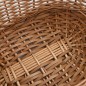 vidaXL Holzkorb mit Tragegriffen 58×42×29 cm Natur Weide vidaXL Holzkorb mit Tragegriffen 58×42×29 cm Natur Weide