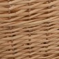 vidaXL Holzkorb mit Tragegriffen 58×42×29 cm Natur Weide vidaXL Holzkorb mit Tragegriffen 58×42×29 cm Natur Weide