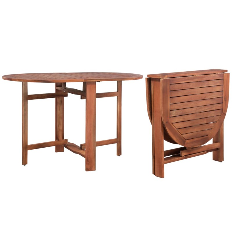 vidaXL Klappbarer Gartentisch 120 x 70 x 74 cm Akazienholz Massiv vidaXL Klappbarer Gartentisch 120 x 70 x 74 cm Akazienholz Massiv