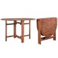 vidaXL Klappbarer Gartentisch 120 x 70 x 74 cm Akazienholz Massiv vidaXL Klappbarer Gartentisch 120 x 70 x 74 cm Akazienholz Massiv