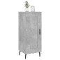 vidaXL Sideboard Betongrau 34,5x34x90 cm Holzwerkstoff vidaXL Sideboard Betongrau 34,5x34x90 cm Holzwerkstoff