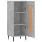 vidaXL Sideboard Betongrau 34,5x34x90 cm Holzwerkstoff vidaXL Sideboard Betongrau 34,5x34x90 cm Holzwerkstoff