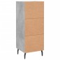 vidaXL Sideboard Betongrau 34,5x34x90 cm Holzwerkstoff vidaXL Sideboard Betongrau 34,5x34x90 cm Holzwerkstoff
