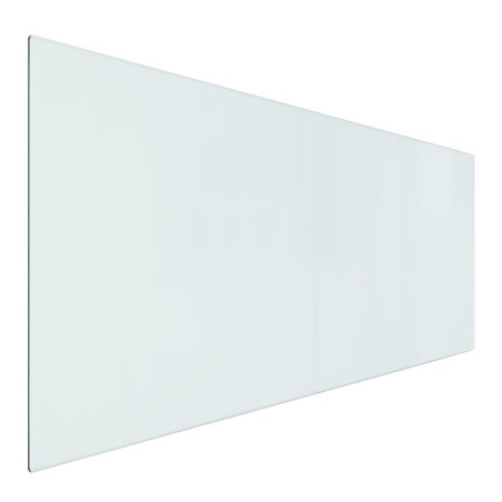 vidaXL Kaminofen Glasplatte Rechteckig 120x50 cm
