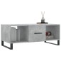vidaXL Couchtisch Betongrau 102x50x40 cm Holzwerkstoff vidaXL Couchtisch Betongrau 102x50x40 cm Holzwerkstoff