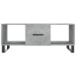 vidaXL Couchtisch Betongrau 102x50x40 cm Holzwerkstoff vidaXL Couchtisch Betongrau 102x50x40 cm Holzwerkstoff