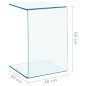 vidaXL Beistelltisch 40x40x60 cm Hartglas vidaXL Beistelltisch 40x40x60 cm Hartglas