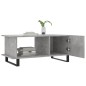 vidaXL Couchtisch Betongrau 90x50x40 cm Holzwerkstoff vidaXL Couchtisch Betongrau 90x50x40 cm Holzwerkstoff