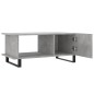 vidaXL Couchtisch Betongrau 90x50x40 cm Holzwerkstoff vidaXL Couchtisch Betongrau 90x50x40 cm Holzwerkstoff
