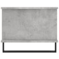 vidaXL Couchtisch Betongrau 90x50x40 cm Holzwerkstoff vidaXL Couchtisch Betongrau 90x50x40 cm Holzwerkstoff