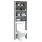 vidaXL Waschmaschinenschrank Grau Sonoma 64x24x190 cm vidaXL Waschmaschinenschrank Grau Sonoma 64x24x190 cm