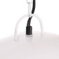 vidaXL Hängelampe Vintage Industriestil 25 W Weiß Rund 41 cm E27 vidaXL Hängelampe Vintage Industriestil 25 W Weiß Rund 41 cm E27