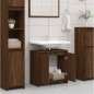 vidaXL Badschrank Braun Eichen-Optik 60x33x61 cm Holzwerkstoff vidaXL Badschrank Braun Eichen-Optik 60x33x61 cm Holzwerkstoff