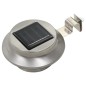 vidaXL Outdoor Solarleuchten 6 Stück LED Rund 12 cm Weiß vidaXL Outdoor Solarleuchten 6 Stück LED Rund 12 cm Weiß