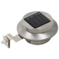vidaXL Outdoor Solarleuchten 6 Stück LED Rund 12 cm Weiß vidaXL Outdoor Solarleuchten 6 Stück LED Rund 12 cm Weiß
