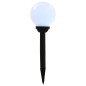 Außen-Solarlampen 8 Stk. LED Kugel 15 cm RGB Außen-Solarlampen 8 Stk. LED Kugel 15 cm RGB