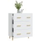 vidaXL Sideboard Weiß 70x34x90 cm Holzwerkstoff vidaXL Sideboard Weiß 70x34x90 cm Holzwerkstoff
