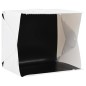 vidaXL LED-Lichtbox für Fotostudio Klappbar 40×34×37 cm Plastik Weiß vidaXL LED-Lichtbox für Fotostudio Klappbar 40×34×37 cm Plastik Weiß