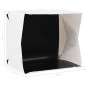 vidaXL LED-Lichtbox für Fotostudio Klappbar 40×34×37 cm Plastik Weiß vidaXL LED-Lichtbox für Fotostudio Klappbar 40×34×37 cm Plastik Weiß