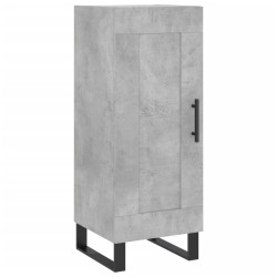vidaXL Sideboard Betongrau 34,5x34x90 cm Holzwerkstoff