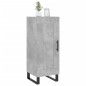 vidaXL Sideboard Betongrau 34,5x34x90 cm Holzwerkstoff vidaXL Sideboard Betongrau 34,5x34x90 cm Holzwerkstoff