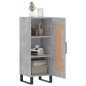 vidaXL Sideboard Betongrau 34,5x34x90 cm Holzwerkstoff vidaXL Sideboard Betongrau 34,5x34x90 cm Holzwerkstoff